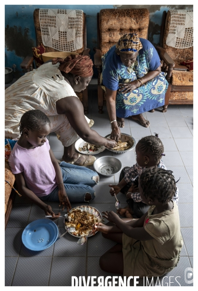 Afrique - senegal - fadiouth - coquillages