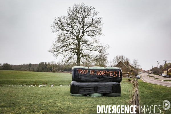 Colere des Agriculteurs en Bourgogne #1