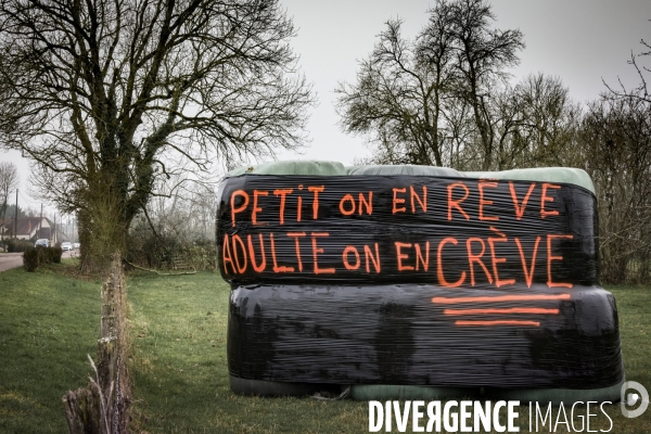 Colere des Agriculteurs en Bourgogne #1