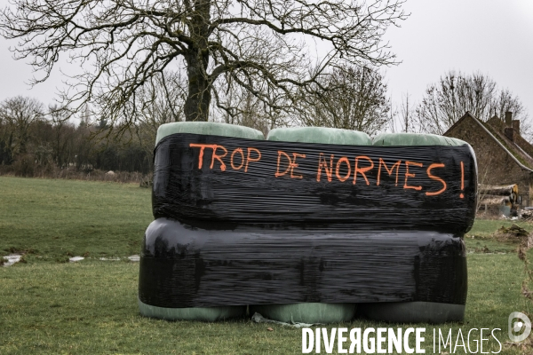 Colere des Agriculteurs en Bourgogne #1