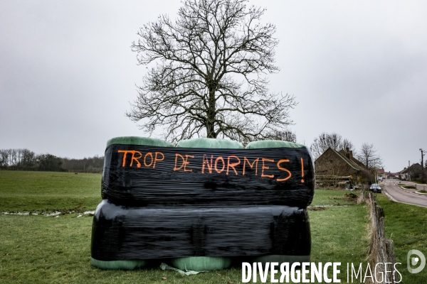 Colere des Agriculteurs en Bourgogne #1