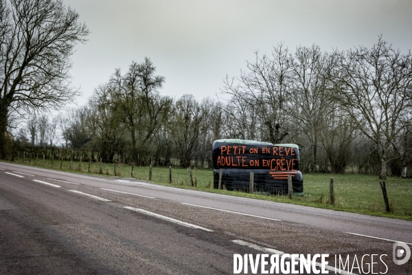 Colere des Agriculteurs en Bourgogne #1