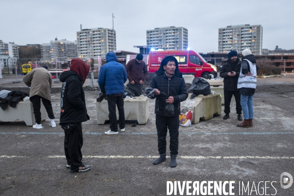 Exilés secourus au large de Calais
