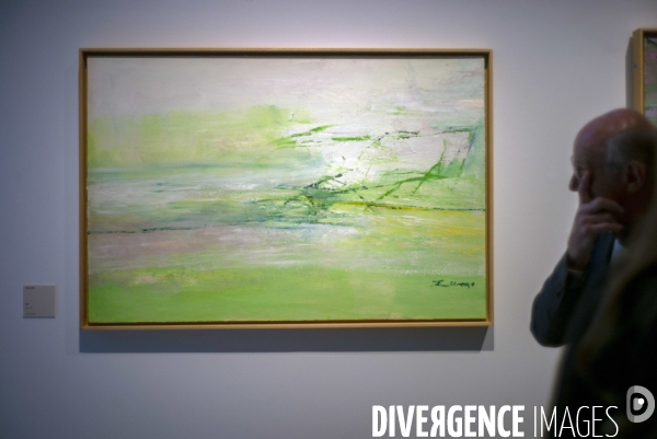 Exposition Zao Wou-Ki  aux Franciscaines,présentée par Gilles Chazal