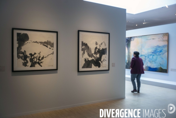 Exposition Zao Wou-Ki  aux Franciscaines,présentée par Gilles Chazal