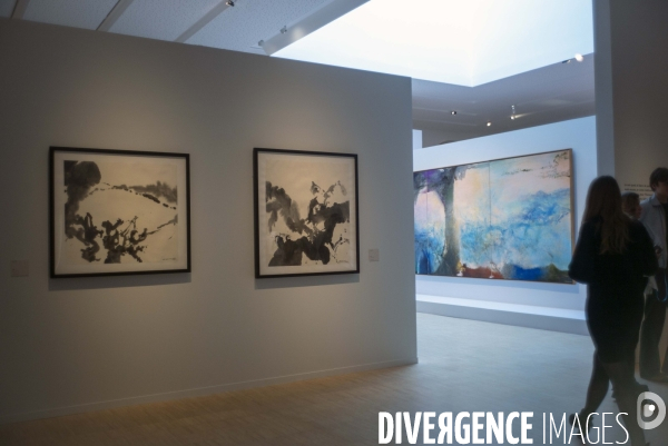 Exposition Zao Wou-Ki  aux Franciscaines,présentée par Gilles Chazal