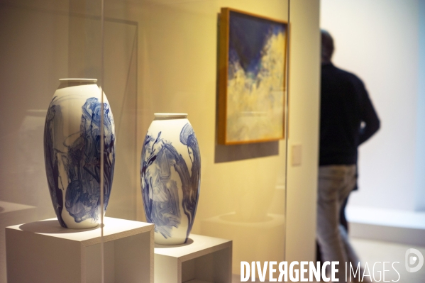 Exposition Zao Wou-Ki  aux Franciscaines,présentée par Gilles Chazal