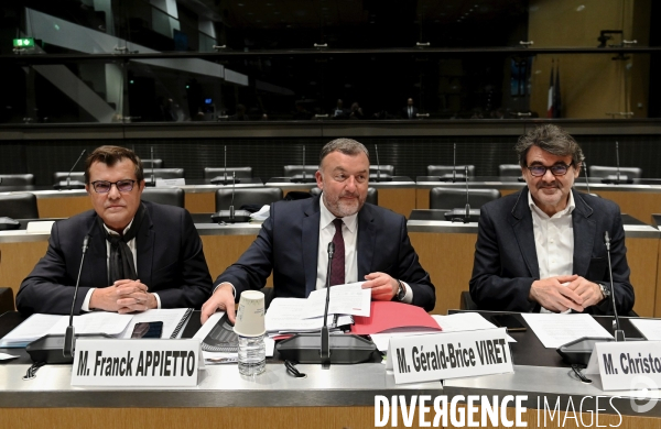 Assemblee Nationale / Audition devant la commission d enquête sur les fréquences TNT
