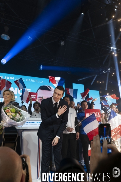 Lancement ce la campagne européenne du RN