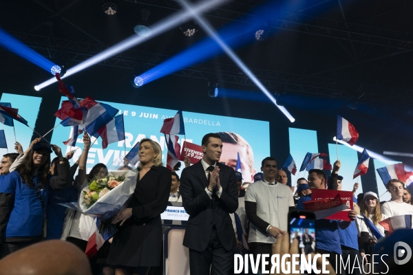 Lancement ce la campagne européenne du RN