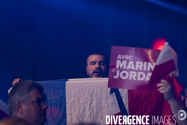 Lancement ce la campagne européenne du RN