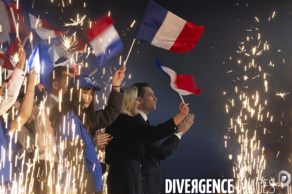 Lancement ce la campagne européenne du RN