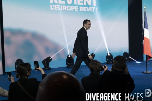 Lancement ce la campagne européenne du RN