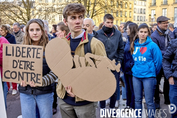 «Marche pour la vie» manifestation Versailles