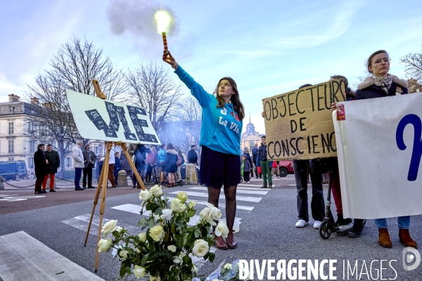 «Marche pour la vie» manifestation Versailles