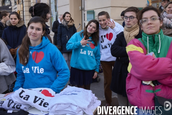«Marche pour la vie» manifestation Versailles