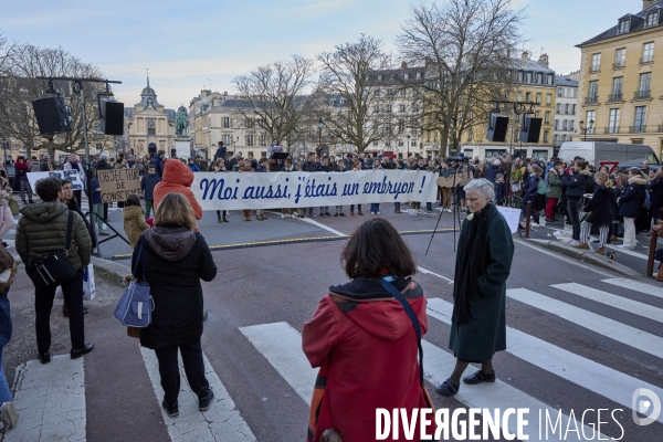 «Marche pour la vie» manifestation Versailles