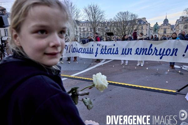 «Marche pour la vie» manifestation Versailles