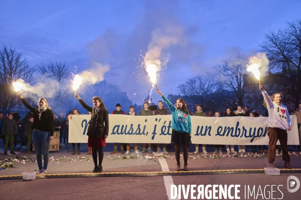 «Marche pour la vie» manifestation Versailles