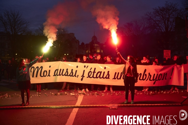 «Marche pour la vie» manifestation Versailles