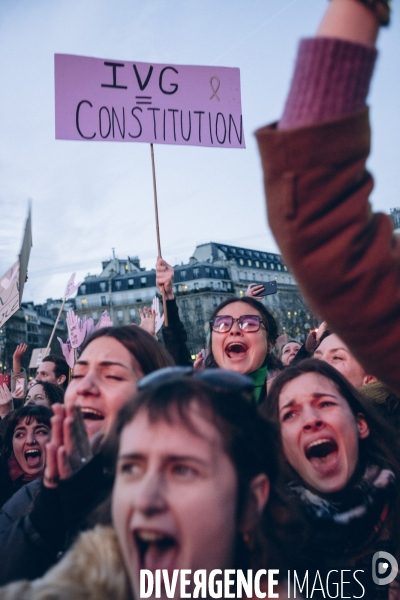 Inscription de l IVG dans la Constitution