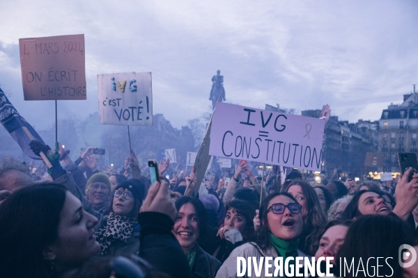 Inscription de l IVG dans la Constitution