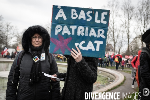 Greve feministe Dijon
