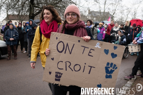 Greve feministe Dijon