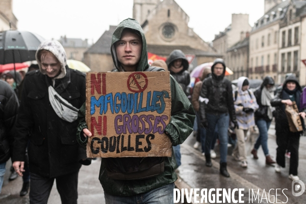 Greve feministe Dijon