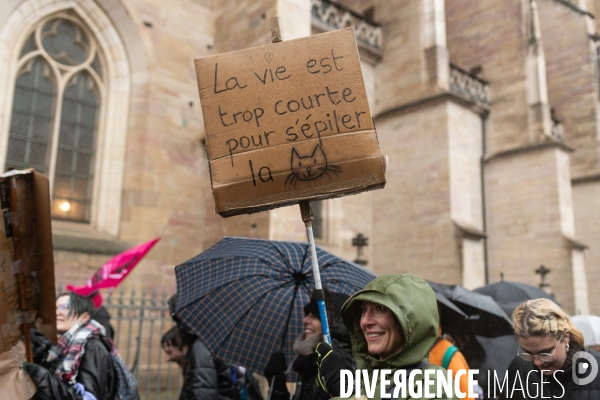 Greve feministe Dijon