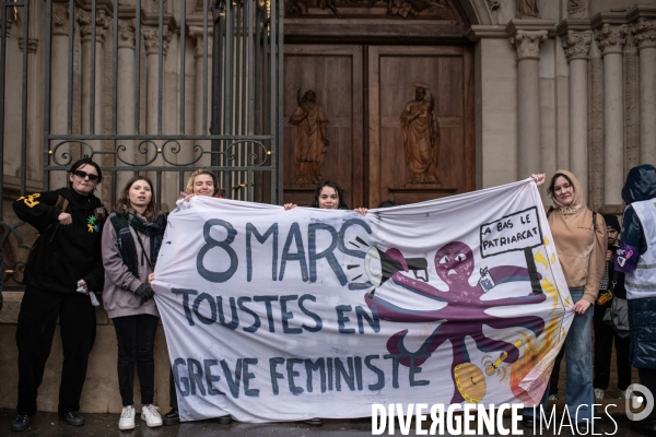 Greve feministe Dijon