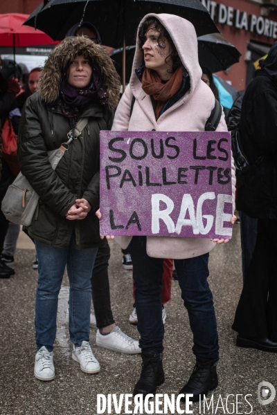 Greve feministe Dijon