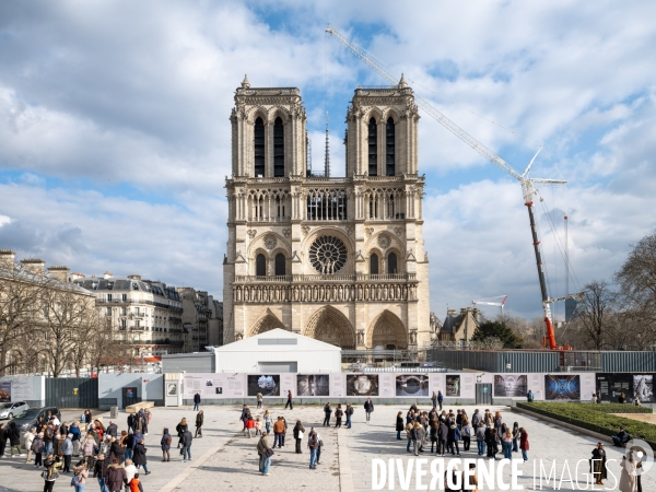 Nouvelle flèche de Notre-Dame de Paris