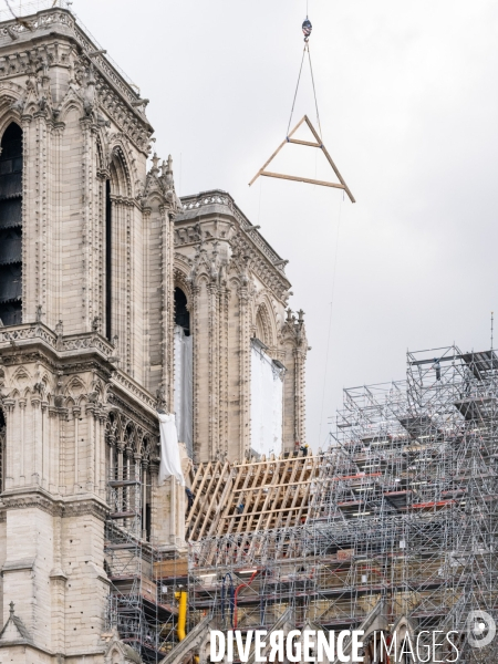 Nouvelle flèche de Notre-Dame de Paris