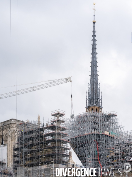 Nouvelle flèche de Notre-Dame de Paris
