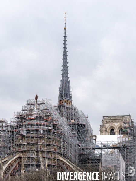 Nouvelle flèche de Notre-Dame de Paris