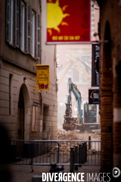 TOULOUSE : Effondrement immeuble