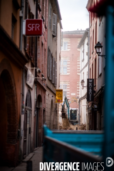 TOULOUSE : Effondrement immeuble