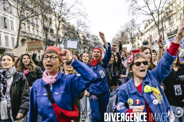 Manifestation - Journée internationale des droits des femmes