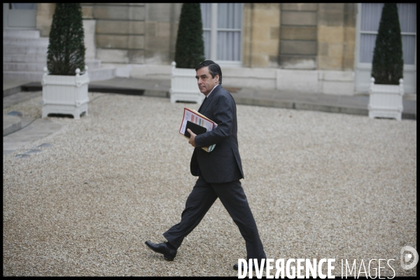 Premier conseil des ministres du nouveau gouvernement fillon