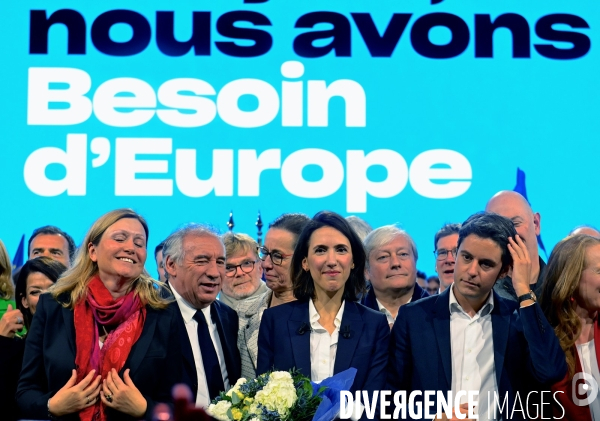 Elections européennes / Premier Meeting de Besoin d Europe