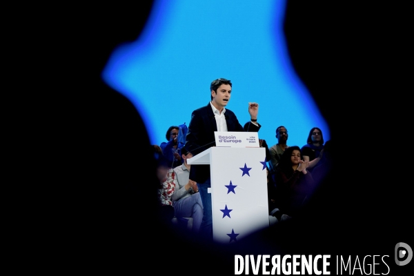 Elections européennes / Premier Meeting de Besoin d Europe