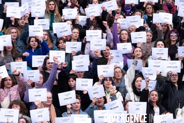 Journée internationale des droits des femmes.