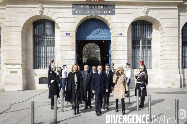 Cérémonie : constitution du 8 mars 2024 portant sur l’IVG