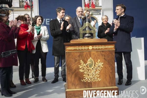 Cérémonie : constitution du 8 mars 2024 portant sur l’IVG