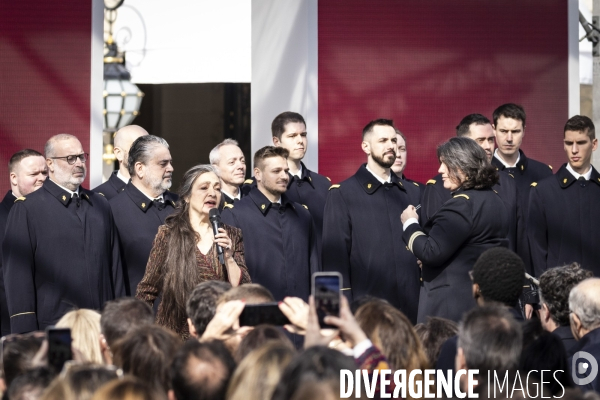 Cérémonie : constitution du 8 mars 2024 portant sur l’IVG