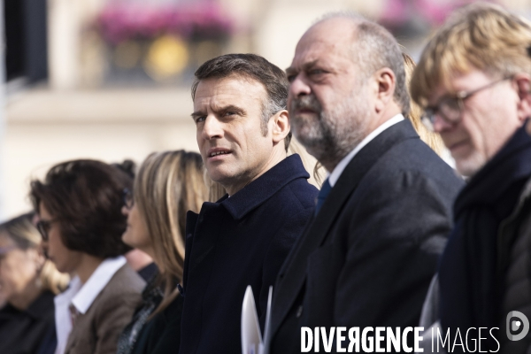 Cérémonie : constitution du 8 mars 2024 portant sur l’IVG