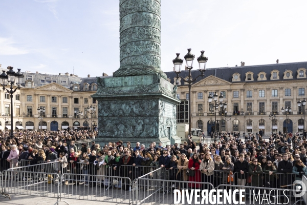 Cérémonie : constitution du 8 mars 2024 portant sur l’IVG