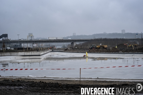 Montée des eaux à Rouen