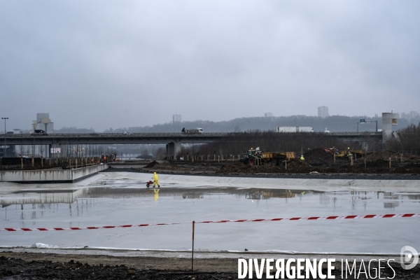 Montée des eaux à Rouen